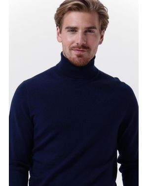 Calvin Klein Rollkragenpullover Superior Wool Turtle Neck Herren - Blau