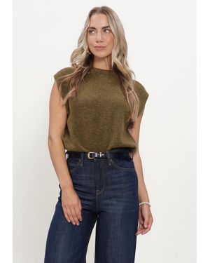 Selected Women Damen Pullover & Cardigans Slwlulu Sl Knit Vest - Mehrfarbig