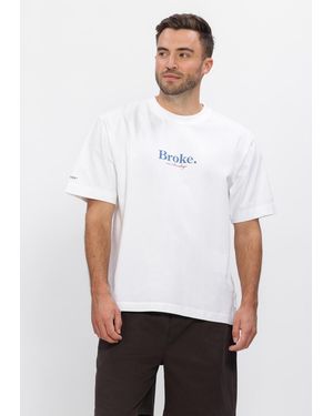 Pockies Herren Polos & T-Shirts Broke Tee - Weiß