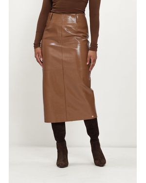 Josh V Damen Röcke Xer Skirt - Braun