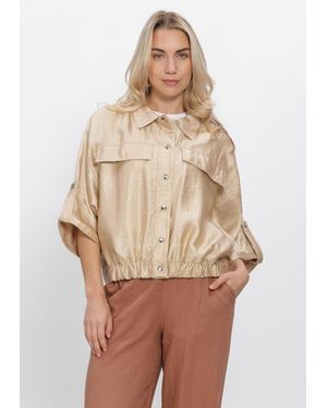 Nukus Damen Blusen Nelly Blouse - Natur