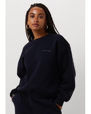 Modström Damen Pullover & Cardigans Tiamd Sweat - Blau