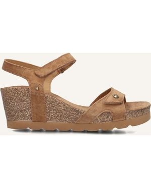 Panama Jack Damen Sandalen Julia - Schwarz