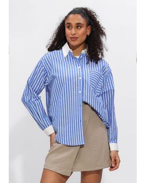 Moves Damen Blusen Rhonie Shirt 4626 - Blau