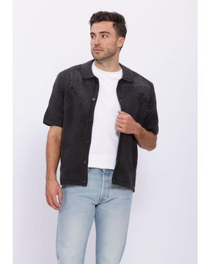 Levi's Herren Hemden Sweater Camp Shirt - Blau