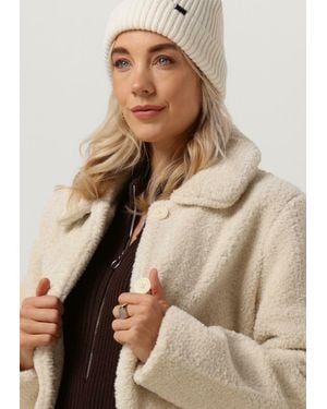 Another Label Fake-fur-jack Moussy Coat - Natur