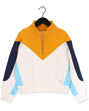 AO76 Pullover Iker Sweater Logo Mädchen - Gelb