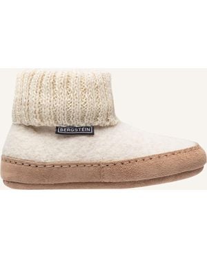 Bergstein Mädchen Hausschuhe Cozy Lux - Schwarz
