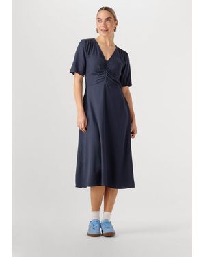 Modström Damen Kleider Miguelmd Ss Dress - Blau