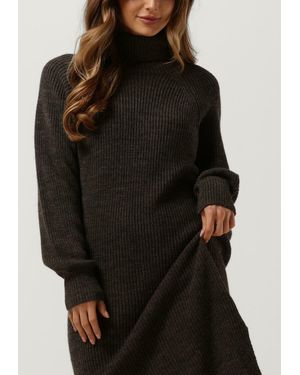 Levete Room Midikleid Lr-kalima 13 Dress - Schwarz