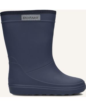 Enfant Mädchen Stiefel Rain Boot Solid - Blau
