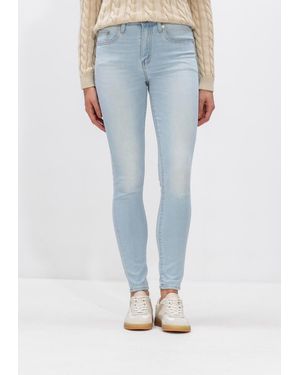 Levi's Damen Jeans 721 High Rise Skinny - Blau