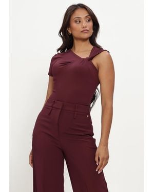 Josh V Damen Tops & T-Shirts Levi Top - Lila