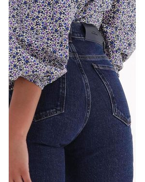7 For All Mankind Straight Leg Jeans Logan - Blau