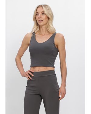 Aim'n Damen Tops & T-Shirts Sense Bralette - Grau