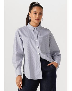 Another Label Damen Blusen Stella Shirt L - Grau