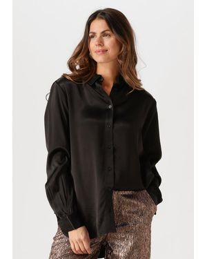 Modström Damen Blusen Lucillamd Shirt - Schwarz