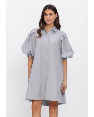Notre-v Damen Kleider Nv-Finley - Grau