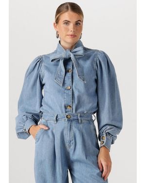 Notre-v Damen Blusen Nv-Goldie - Blau