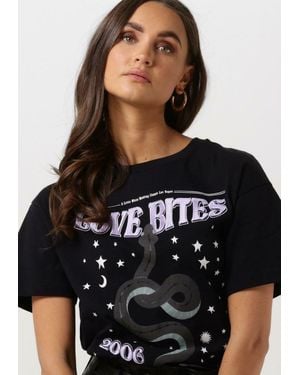 Goosecraft T-shirt Gc Love Bites Tee - Schwarz