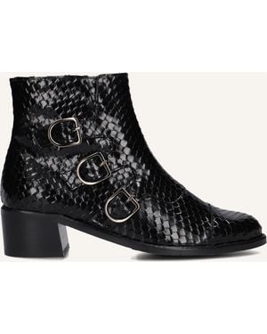 Pertini Damen Stiefeletten 32780 - Schwarz