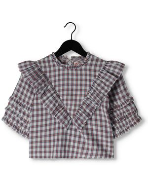 AO76 T-Shirt Gine Check Shirt Mädchen - Mettallic