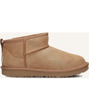 UGG Mädchen Stiefel Classic Ultra Mini Dazzle K - Schwarz