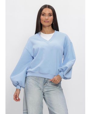 Ydence Damen Pullover & Cardigans Sweater Kyomi - Blau