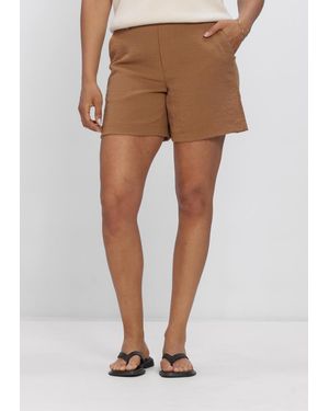 Object Damen Hosen Objrini Lisa Mw Re Shorts 145 Nd - Natur