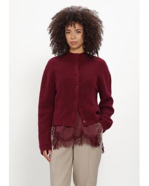 Catwalk Junkie Damen Pullover & Cardigans Cardigan - Rot