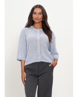 Modström Damen Pullover & Cardigans Bailormd Cardigan - Grau