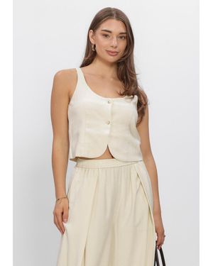 EDITED Damen Blazers Simone Top - Natur