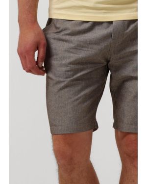 Anerkjendt Kurze Hose Akjames Linen Elast Herren - Grau