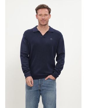 Chasin' Herren Polos & T-Shirts Roen Polo - Blau