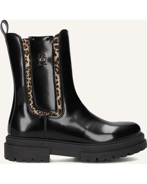 Tommy Hilfiger Mädchen Boots 35175 - Schwarz