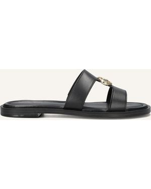 Michael Kors Damen Sandalen Erin Flat Sandal - Schwarz
