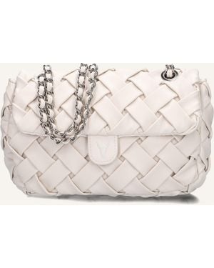 Alix The Label Damen Umhängetaschen Ladies Woven Small Boucle Bag - Schwarz