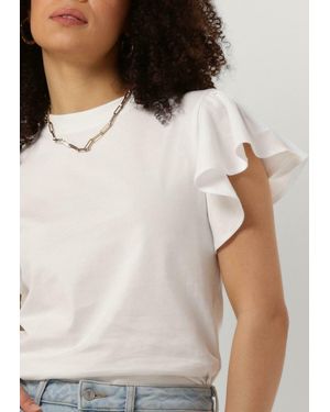 Another Label T-shirt Addie T-shirt S/s Nicht-gerade - Schwarz