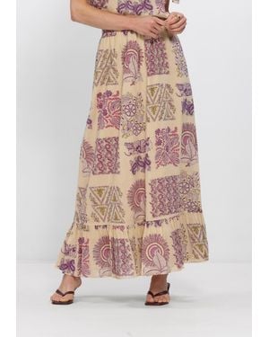 Antik Batik Damen Röcke Jane Skirt - Pink