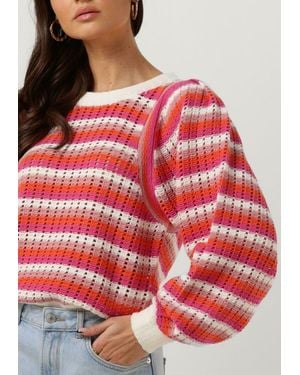 Freebird by Steven Pullover Knit-point-stripe-cot-23-1 - Rot