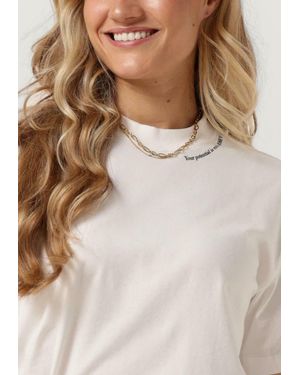 Josh V T-shirt Teddy Quote Nicht-gerade - Natur