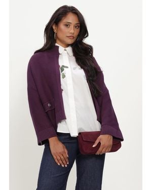 Caroline Biss Damen Pullover & Cardigans 4203 - Lila