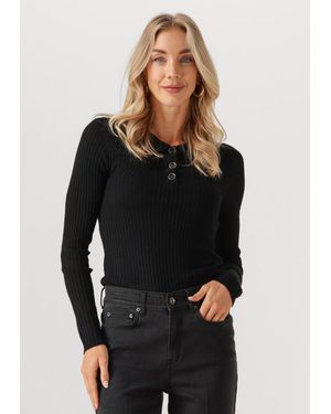 Aaiko Damen Pullover & Cardigans Flores Wo 310 - Schwarz