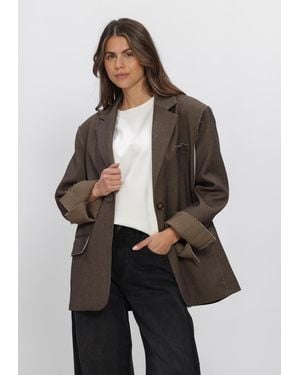 ELEH Damen Blazers Efw260004 - Grau