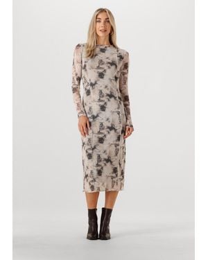 Modström Damen Kleider Petrinamd Print Dress - Weiß