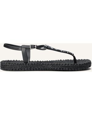 Ilse Jacobsen Damen Sandalen Cheerful10G - Schwarz