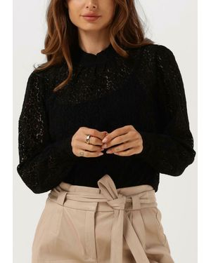 Jansen Amsterdam Bluse May Damen - Schwarz