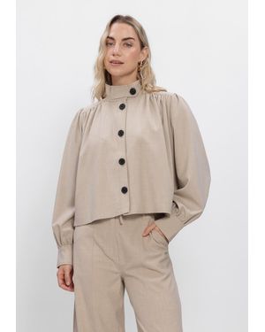 Second Female Damen Jacken Zoie Jacket - Natur