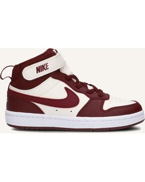 Nike Jungen Sneaker Court Borough Mid 2 (Psv) - Rot