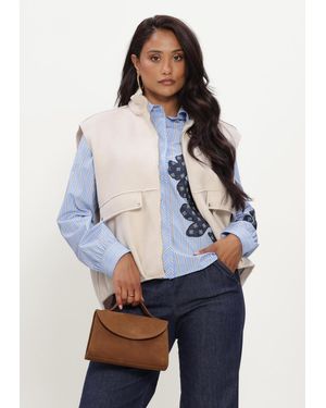 Caroline Biss Damen Jacken 4823 - Blau